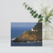 Heceta Head Lighthouse, Cape Creek, Oregon, USA Postkarte (Stehend Vorderseite)