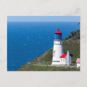 Heceta Head Lighthouse in der Nähe von Florenz Postkarte