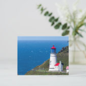 Heceta Head Lighthouse in der Nähe von Florenz Postkarte (Stehend Vorderseite)
