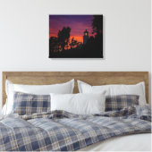 Heceta Head Lighthouse Landschaft | Oregon Coast Leinwanddruck (Insitu (Schlafzimmer))