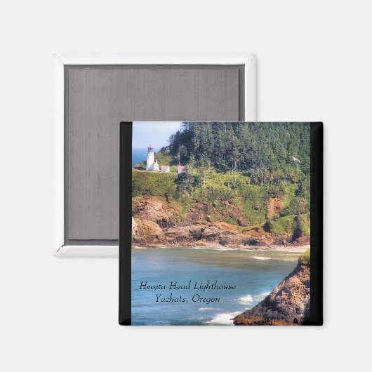 Heceta Head Lighthouse Magnet (Vorderseite/Rückseite)