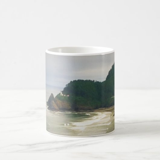 Heceta Head Lighthouse, OR Kaffeetasse (Mittel)
