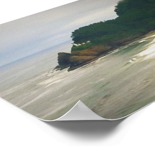 Heceta Head Lighthouse, OR Poster (Ecke)
