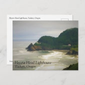 Heceta Head Lighthouse, OR Postkarte (Vorne/Hinten)