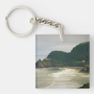 Heceta Head Lighthouse, OR Schlüsselanhänger