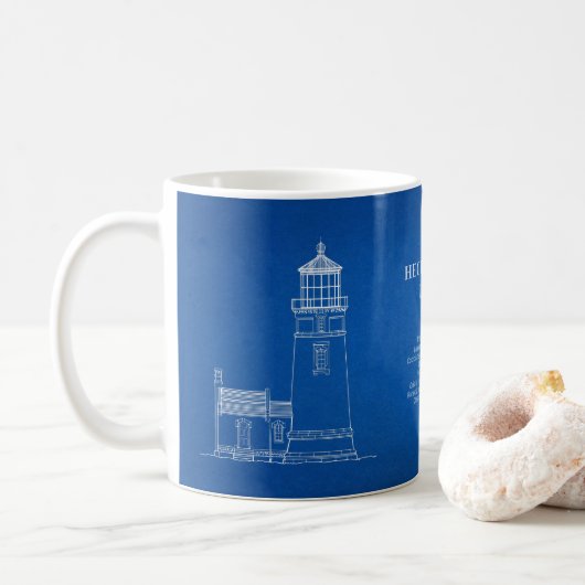 Heceta Head Lighthouse - Oregon - AD Kaffeetasse (Mit Donut)