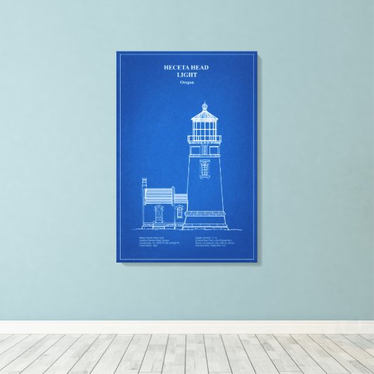 Heceta Head Lighthouse - Oregon - AD Leinwanddruck (Insitu (Holzboden))