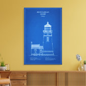 Heceta Head Lighthouse - Oregon - AD Leinwanddruck (Insitu (Wohnzimmer))