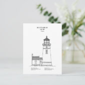 Heceta Head Lighthouse - Oregon - BD Postkarte (Stehend Vorderseite)