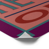 Heceta Head Lighthouse, Oregon Coast Poster (Ecke)