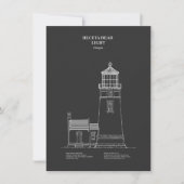 Heceta Head Lighthouse - Oregon - PD Mitteilungskarte (Vorderseite)