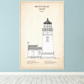 Heceta Head Lighthouse - Oregon - SBD Leinwanddruck (Insitu (Holzboden))