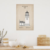 Heceta Head Lighthouse - Oregon - SBD Poster (Küche)