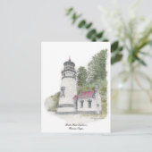 Heceta Head Lighthouse Postcard Postkarte (Stehend Vorderseite)