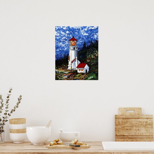 Heceta Head Lighthouse Poster (Küche)