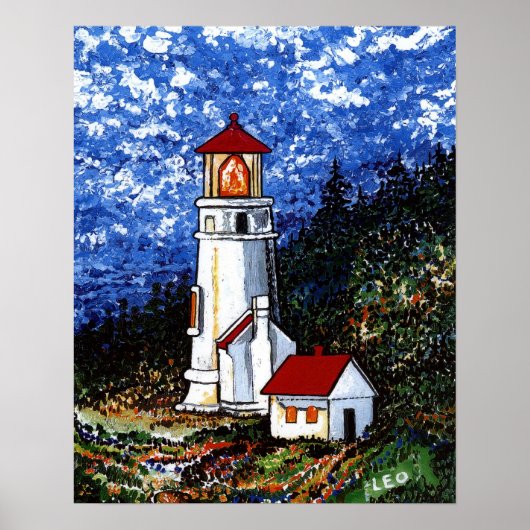 Heceta Head Lighthouse Poster (Vorne)