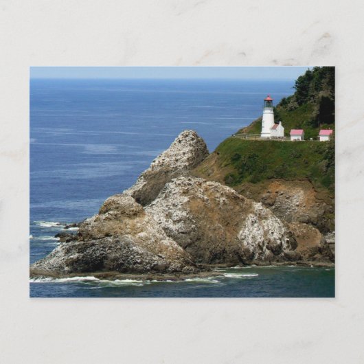 Heceta Head Lighthouse Postkarte (Vorderseite)