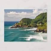 Heceta Head Lighthouse Postkarte (Vorderseite)
