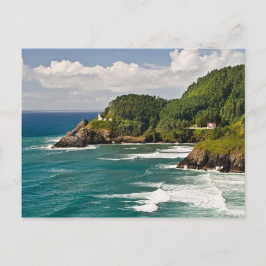 Heceta Head Lighthouse Postkarte (Vorderseite)