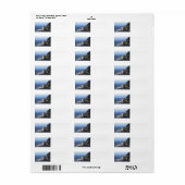 Heceta Head Lighthouse Return Labels (Vorne)