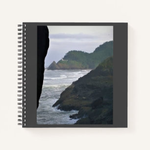 Heceta Head Lighthouse & Sea Lions, OR Notizblock