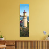 Heceta Head Lighthouse Vertikale Leinwand Kunst (Insitu (Wohnzimmer))