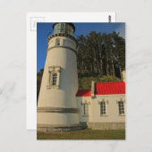 Heceta Head restauriert Postkarte (Vorne/Hinten)