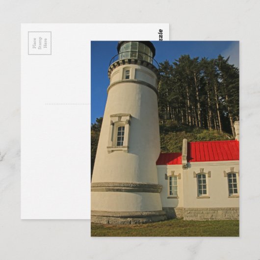Heceta Head restauriert Postkarte (Vorne/Hinten)