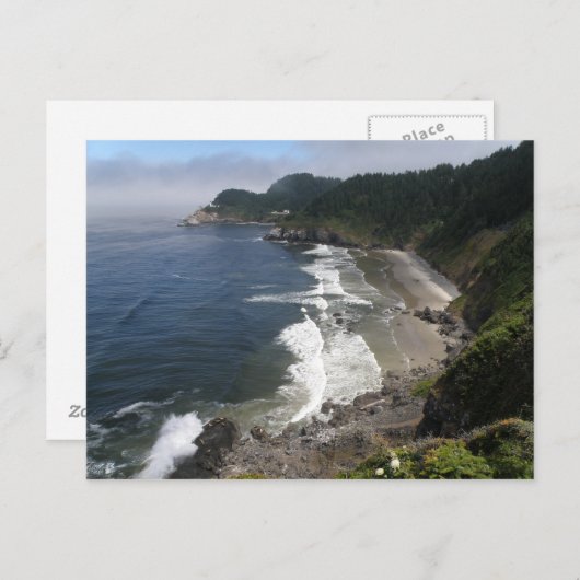Heceta LIghthouse Postkarte (Vorne/Hinten)