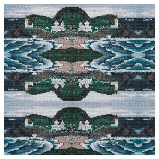 Heceta Lighthouse Stoff (Muster)