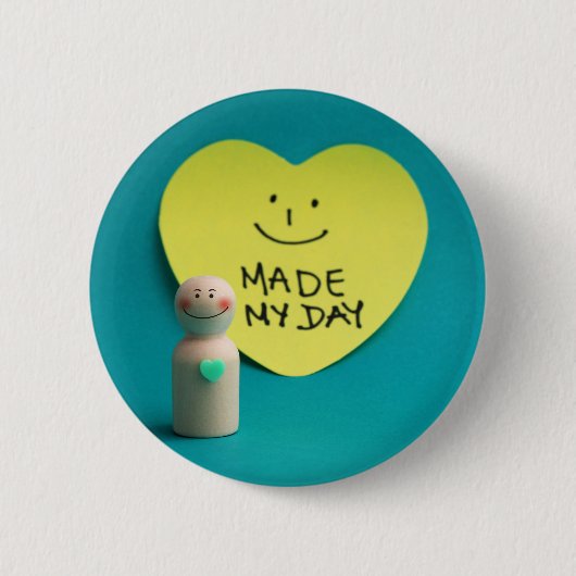 Hecho el día button (Vorderseite)