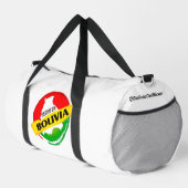 Hecho en Bolivia Duffle Bag (Rechte Ecke)