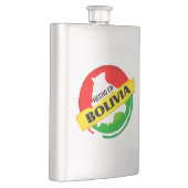 Hecho en Bolivia Flachmann (Rechts)