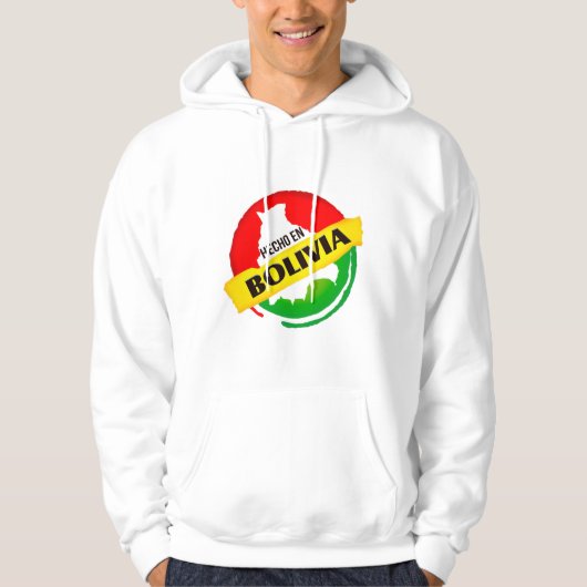 Hecho en Bolivia Hoodie (Vorderseite)