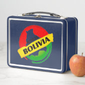 Hecho en Bolivia Metall Brotdose (Beispiel)