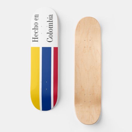Hecho en Colombia Skateboard (Vorderseite)