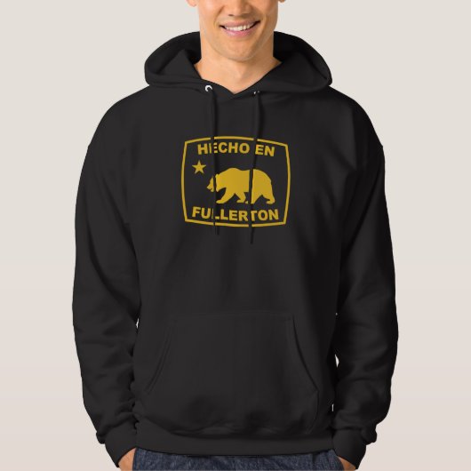 Hecho en Fullerton California Republic Pacific Coa Hoodie (Vorderseite)