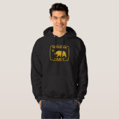 Hecho en Gilroy California Republic Pacific Coast Hoodie (Vorne ganz)