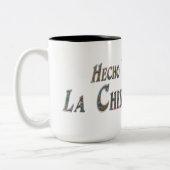Hecho En La Chingada Zweifarbige Tasse (Links)