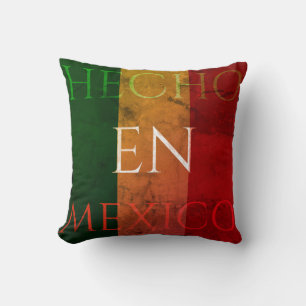 Hecho en Mexico - Einzigartiges mexikanisches Kuns Kissen