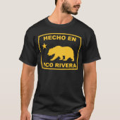 Hecho en Pico Rivera California Republic Pacific C T-Shirt (Vorderseite)