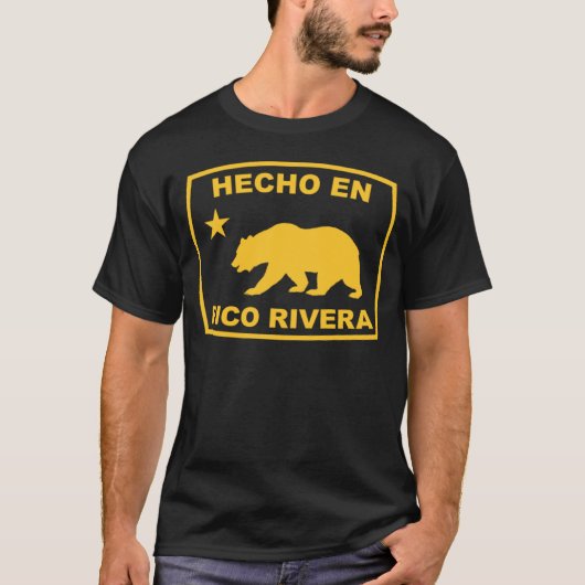 Hecho en Pico Rivera California Republic Pacific C T-Shirt (Vorderseite)
