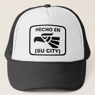 HECHO EN (SU CIUDAD) TRUCKERKAPPE