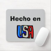 Hecho en USA Mouse Pad Mousepad (Mit Mouse)