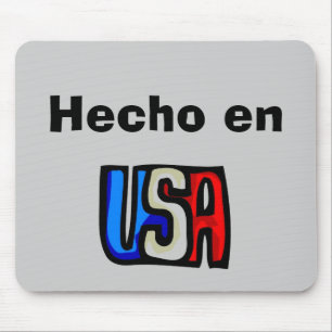 Hecho en USA Mouse Pad Mousepad