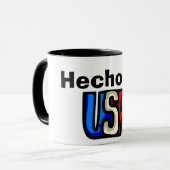 Hecho en USA Tasse (Vorderseite Links)