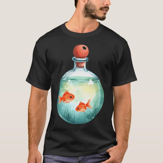 Hecht marktfähige Fische T-Shirt (Vorderseite)
