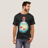 Hecht marktfähige Fische T-Shirt (Vorne ganz)