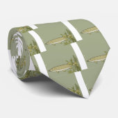 Hecht-Vektor Krawatte (Gerollt)