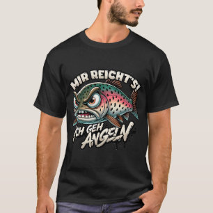 Hecht wartet auf einen Wurf, Angeln, Geschenk für  T-Shirt